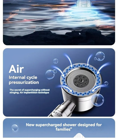 Pure Pulse™ High-Pressure Filtered Shower Head