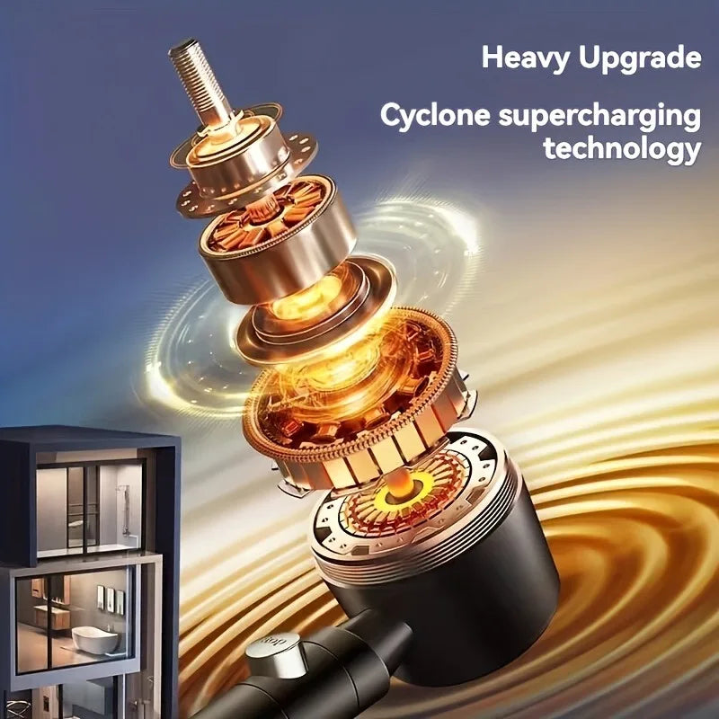 Pure Pulse™ High-Pressure Filtered Shower Head