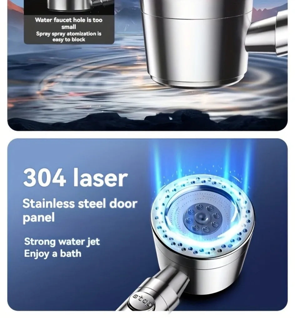 Pure Pulse™ High-Pressure Filtered Shower Head